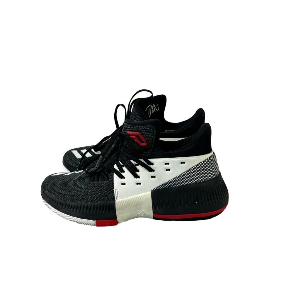 Adidas Men's Black & White High Top - Picture 2 of 7